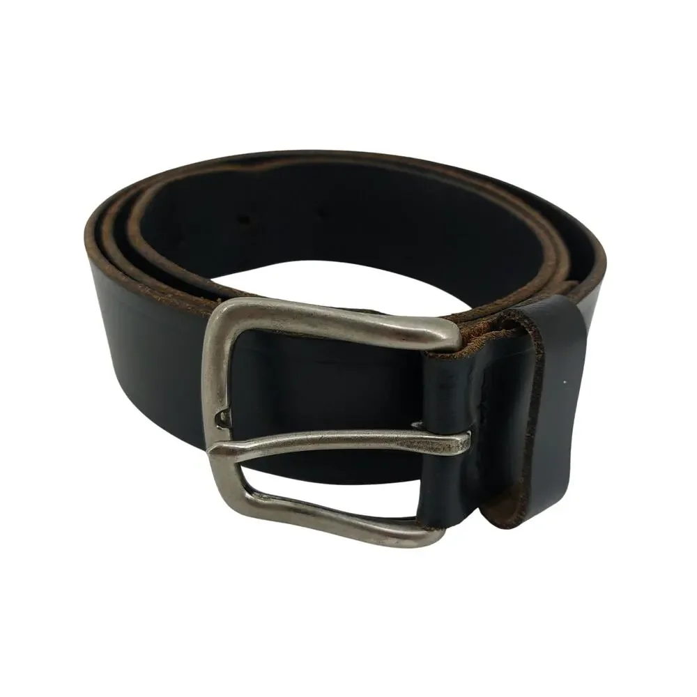 Wrangler Black Genuine Leather Belt Size 38/95